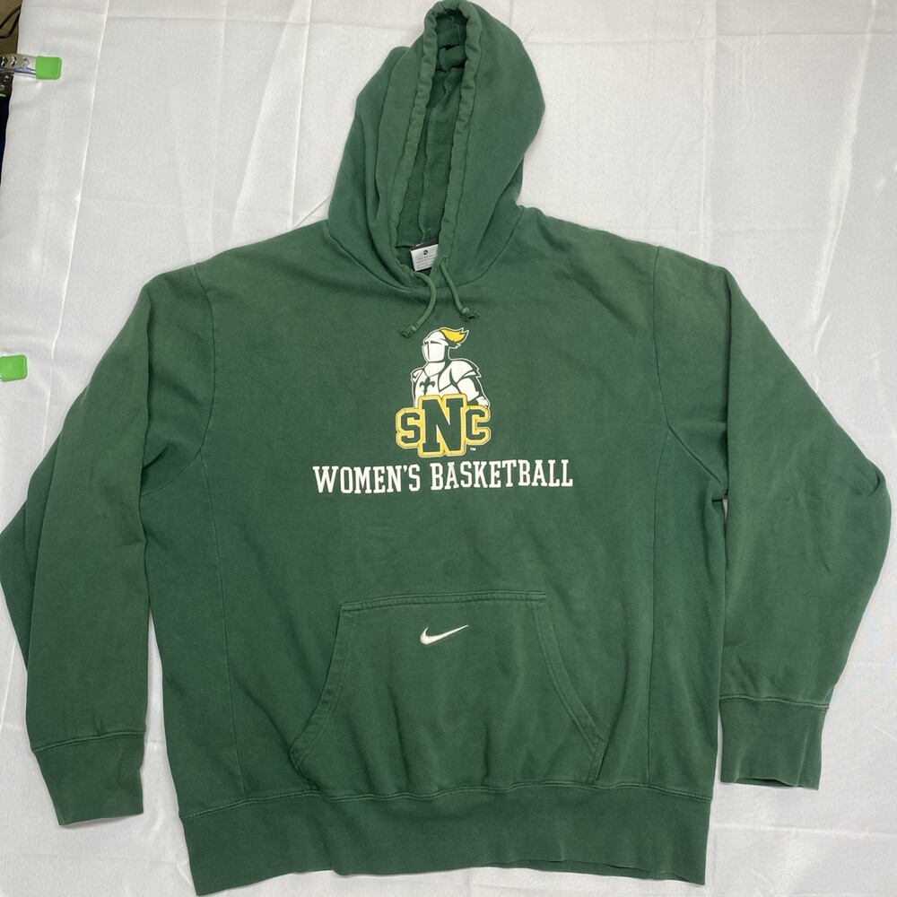 Nike St. Norbert College Green Knights Women's Swoosh Pullover Hoodie Size XL